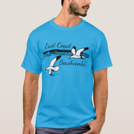 Cute Seagull Beach East Coast Beachcomber t shirt