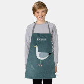 Cute Seagull Name Schort (Gedragen)