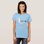 Cute Seagull Name T-shirt (Voorkant volledig)