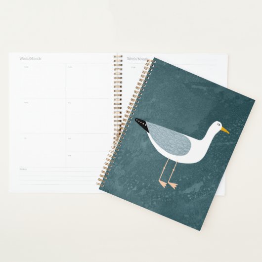 Cute Seagull Nautical Planner (Display)