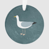 Cute Seagull Ornament (voorkant)