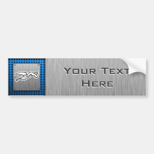 Cute Seagull Zilver Bumpersticker