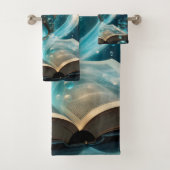 Cute seahorse bad handdoek (Insitu)