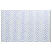 Cute Seahorse Blue White Paars Pattern Stof (Yard (91,4 cm))