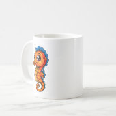 Cute Seahorse Coffee Mug Koffiemok (Voorkant links)