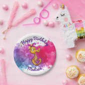 Cute Seahorse Party Borden Papieren Bordje (Feest)
