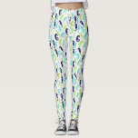 Cute Seahorse Pattern Leggings<br><div class="desc">Het vruchtpatroon van de meisjes en de chic.</div>