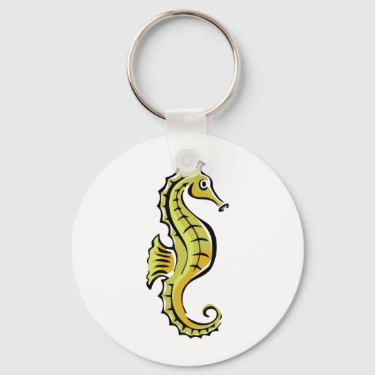 Cute Seahorse Sleutelhanger (Voorkant)