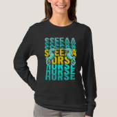 Cute Seahorse T-shirt (Voorkant)