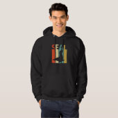 Cute Seal Animal Hoodie (Voorkant volledig)