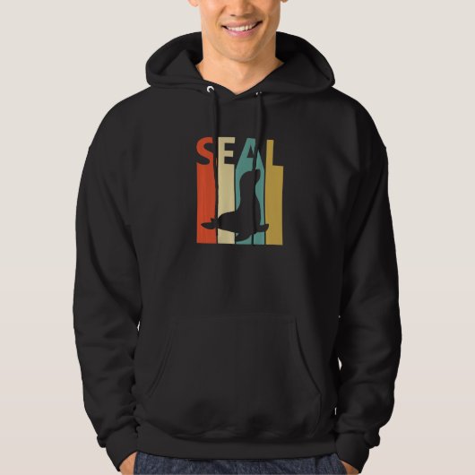Cute Seal Animal Hoodie (Voorkant)