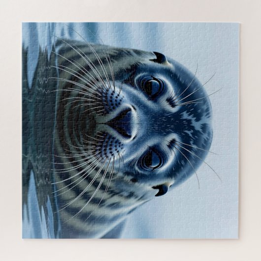 Cute Seal Close up Legpuzzel (Horizontaal)