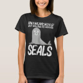 Cute Seal For Men Women Sea Lion Zoo Animal T-shirt (Voorkant)