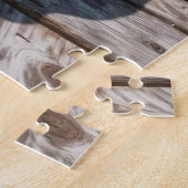 Cute Seal Laying on Boat Dock Ocean Pier Legpuzzel (Zijkant)