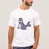 Cute Seal T-shirt (Voorkant)