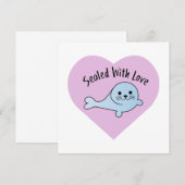 Cute Sealed with Love (Voorkant / Achterkant)