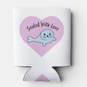 Cute Sealed with Love Blikjeskoeler (Achterkant)