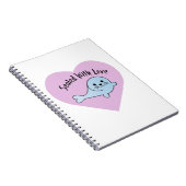 Cute Sealed with Love Notitieboek (Rechterzijde)