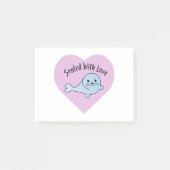 Cute Sealed with Love Post-it® Notes (Voorkant)