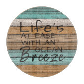 Cute Seaside Beachy Summer Quote Art Snijplank (Voorkant)