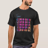Cute Second Grade Teachers Back to School Team Sec T-shirt (Voorkant)