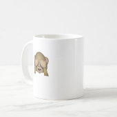 Cute See No Evil Monkey Emoji Koffiemok (Voorkant links)