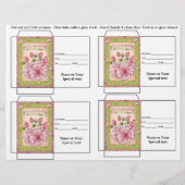 Cute Seed Packet Gift of Favor Flyer (Voorkant)