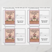 Cute Seed Packet Gift of Favor Flyer (Voorkant)