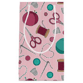 Cute Seing Thleing Pattern Roze Klein Cadeauzakje (Voorkant)