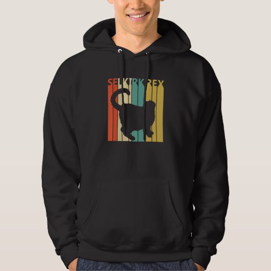 Cute Selkirk Rex Cat Hoodie (Voorkant)