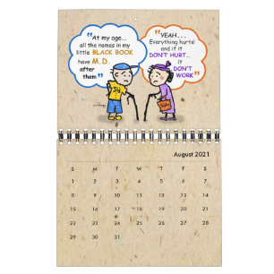 Cute Seniors Retirement Funny Old Age Jokes Quotte Kalender