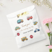 Cute Service Vehicle Birthday bash Favor Bags Bedankzakje (Gezegeld)