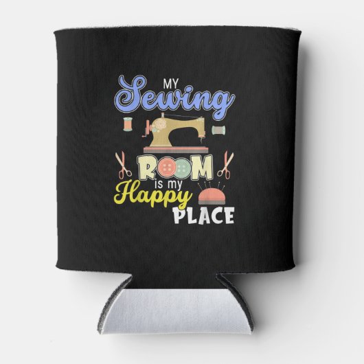 Cute Sewing Gift Quilters Crafting Quilting Blikjeskoeler (Voorkant)