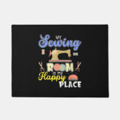 Cute Sewing Gift Quilters Crafting Quilting Deurmat (Voorkant)