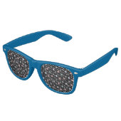 Cute Shamrock Harten Lucky Love Patroon Retro Zonnebril (Gekanteld)