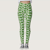 Cute Shamrock Leggings (Voorkant)