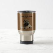 Cute Shar Pei Travel Mug Reisbeker (Center)