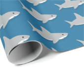 Cute Shark Animal Cadeaupapier (Rol Hoek)
