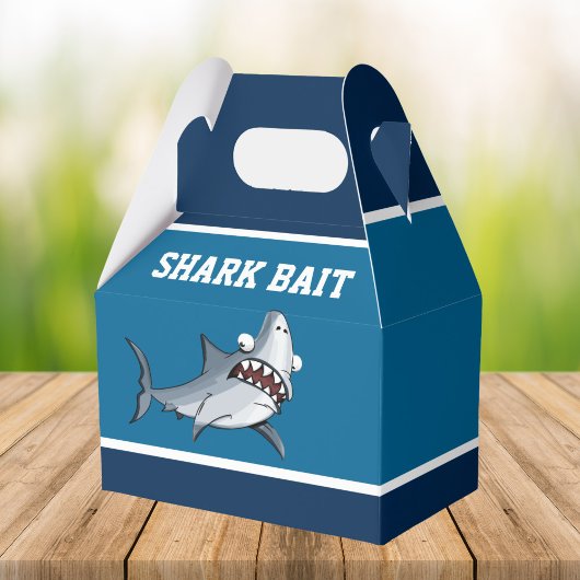 Cute Shark Bait Verjaardagsfeestje Bedankdoosjes