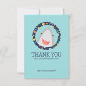 Cute Shark Bedankkaart (Voorkant)