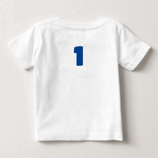 Cute Shark Birthday Personalized Boy (Achterkant)