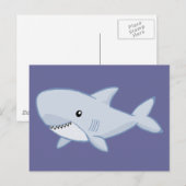 Cute Shark Briefkaart (Voorkant / Achterkant)