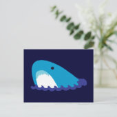 Cute Shark Briefkaart (Staand voorkant)