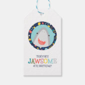 Cute Shark Cadeaulabel (Voorkant)