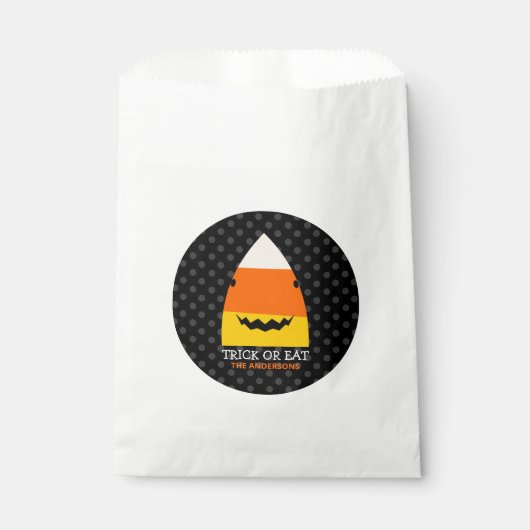 Cute Shark HalloweenFavor Bags Bedankzakje (Voorkant)