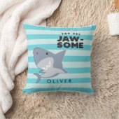 Cute Shark Jawsome Boys - Aangepast Kussen (Deken)