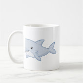 Cute Shark Koffiemok (Links)