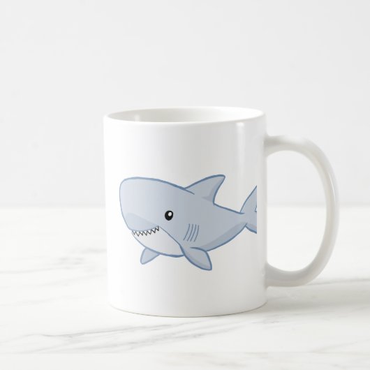 Cute Shark Koffiemok (Rechts)