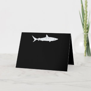 Cute Shark Lover Gifts - Funny Shark Gifts Kaart