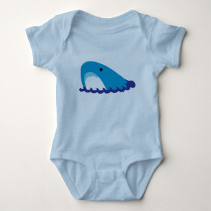 Cute Shark Romper